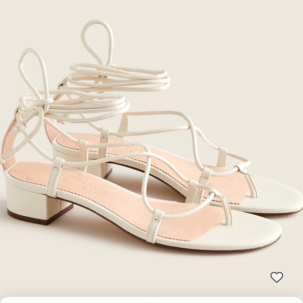 J.crew lace up sandal